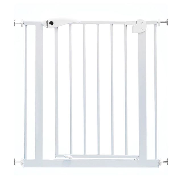 Baby Safe Metal Safety Gate Up to 175cm White Baby Safe Yallatoys