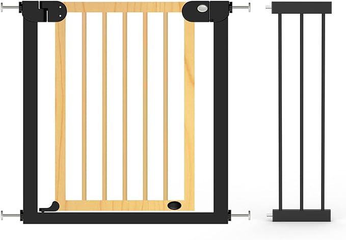 Baby Safe Safety Gate Extension 21cm Black Baby Safe Yallatoys