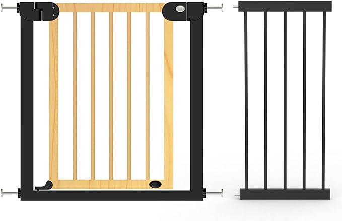 Baby Safe Safety Gate Extension 35cm Black Baby Safe Yallatoys