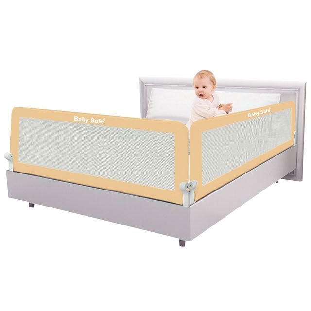 Baby Safe Safety Bed Rail Khaki Baby Safe Yallatoys