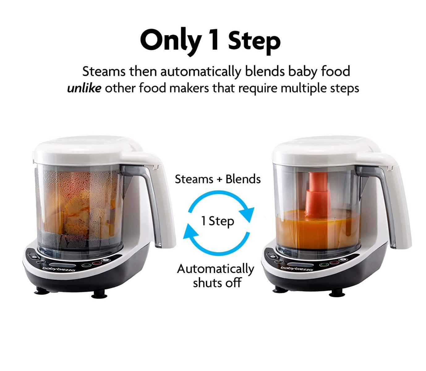 Baby Brezza One Step Baby Food Maker Deluxe Baby Brezza
