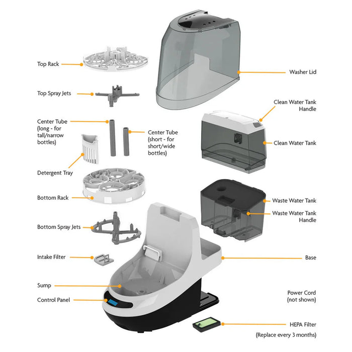 Baby Brezza Bottle Washer Pro Baby Brezza Yallatoys