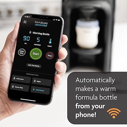 Baby Brezza Formula Pro Advanced Wifi Black Baby Brezza Yallatoys