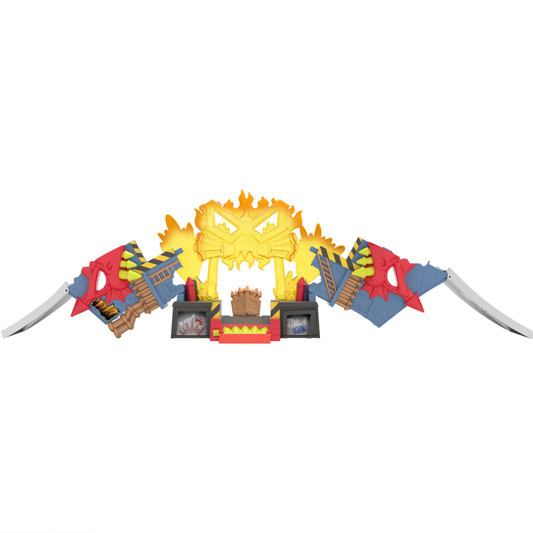 Buy Boom City Racers-Fireworks Factory-3 in 1 Transforming Playset-Rip Race Explode Includes Exclusive Collectible Car-Thrilling Fun | Yallatoys.com