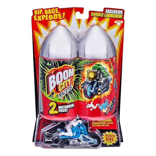 Buy Boom City Racers Series 2 Exploding Motorbike 2 Pack 40079 | Yallatoys.com