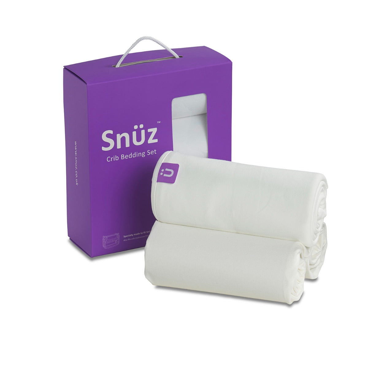 Snuz Bedding Set Crib White Pack Of 3 Snuz Yallatoys