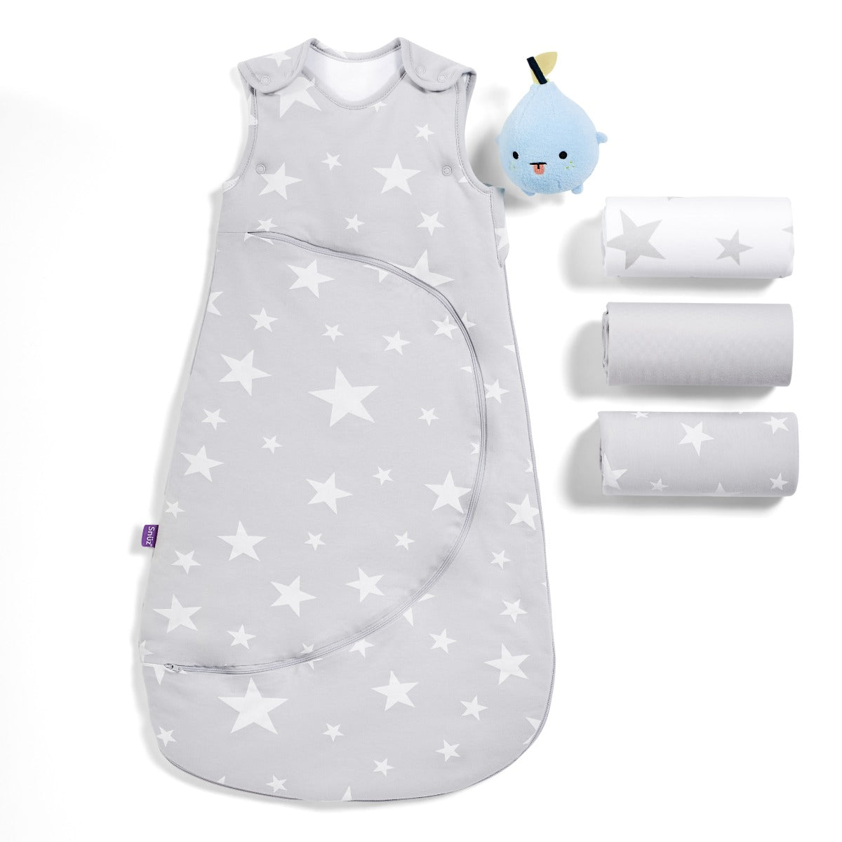 Snuz 3 Piece Crib Bedding Set â€“ Star Snuz Yallatoys