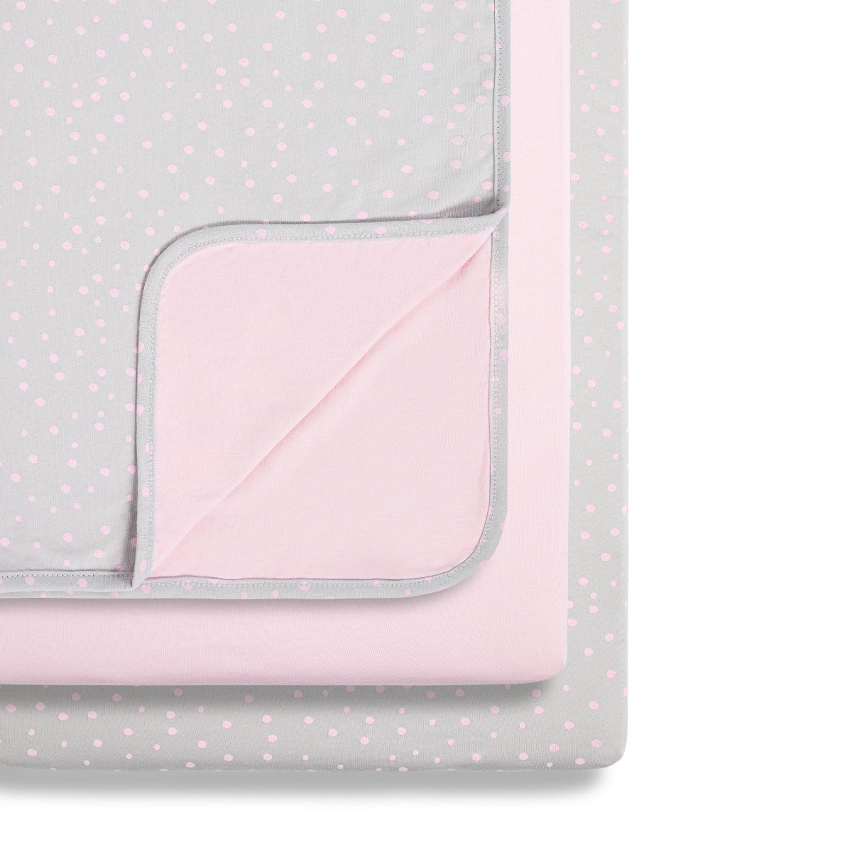 Snuz 3 Piece Crib Bedding Set â€“ Rose Spot Snuz Yallatoys