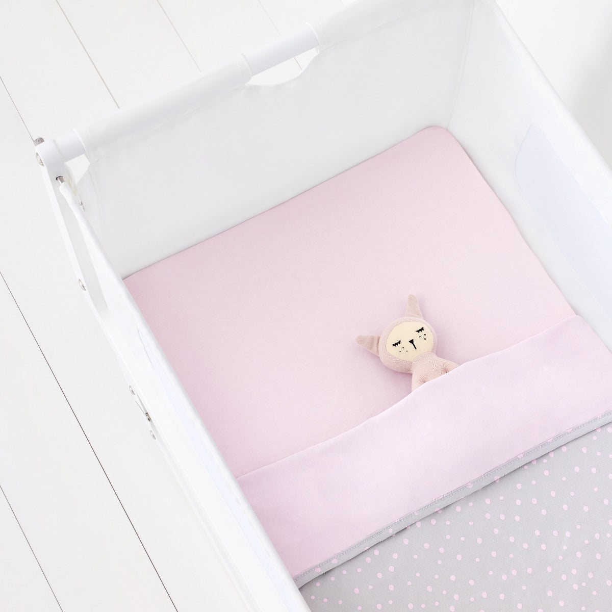Snuz 3 Piece Crib Bedding Set â€“ Rose Spot Snuz Yallatoys