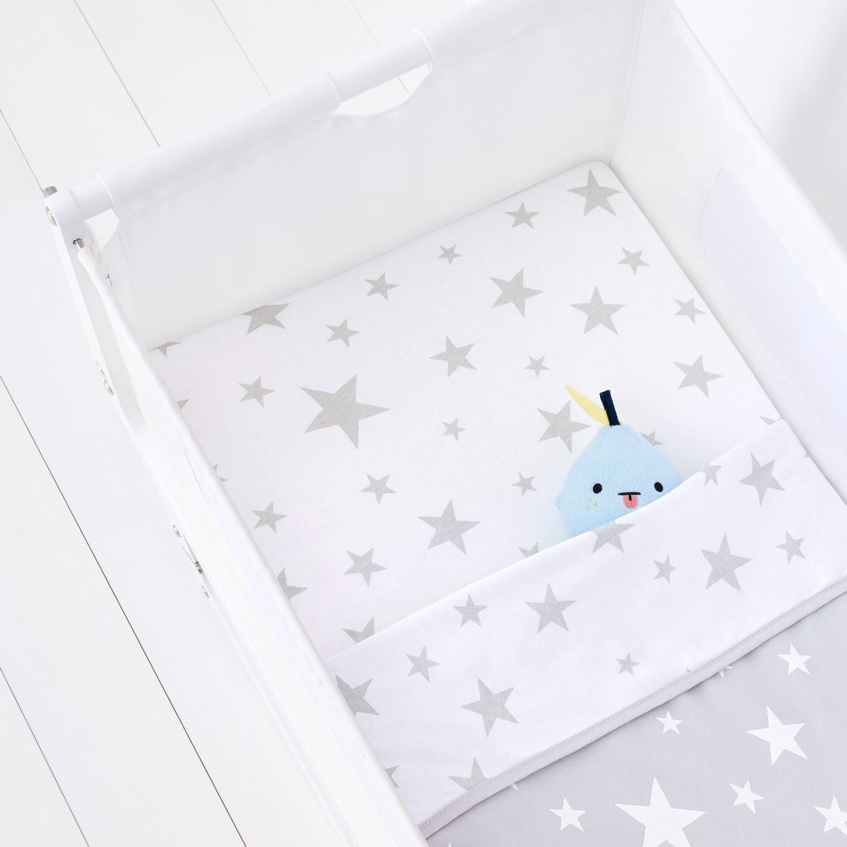 Snuz 2 Pack Crib Fitted Sheets Star Snuz Yallatoys