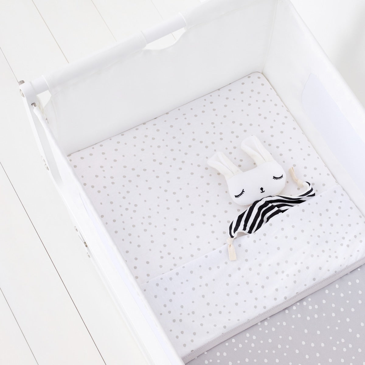 Snuz 2 Pack Crib Fitted Sheets Rose Spot Snuz Yallatoys
