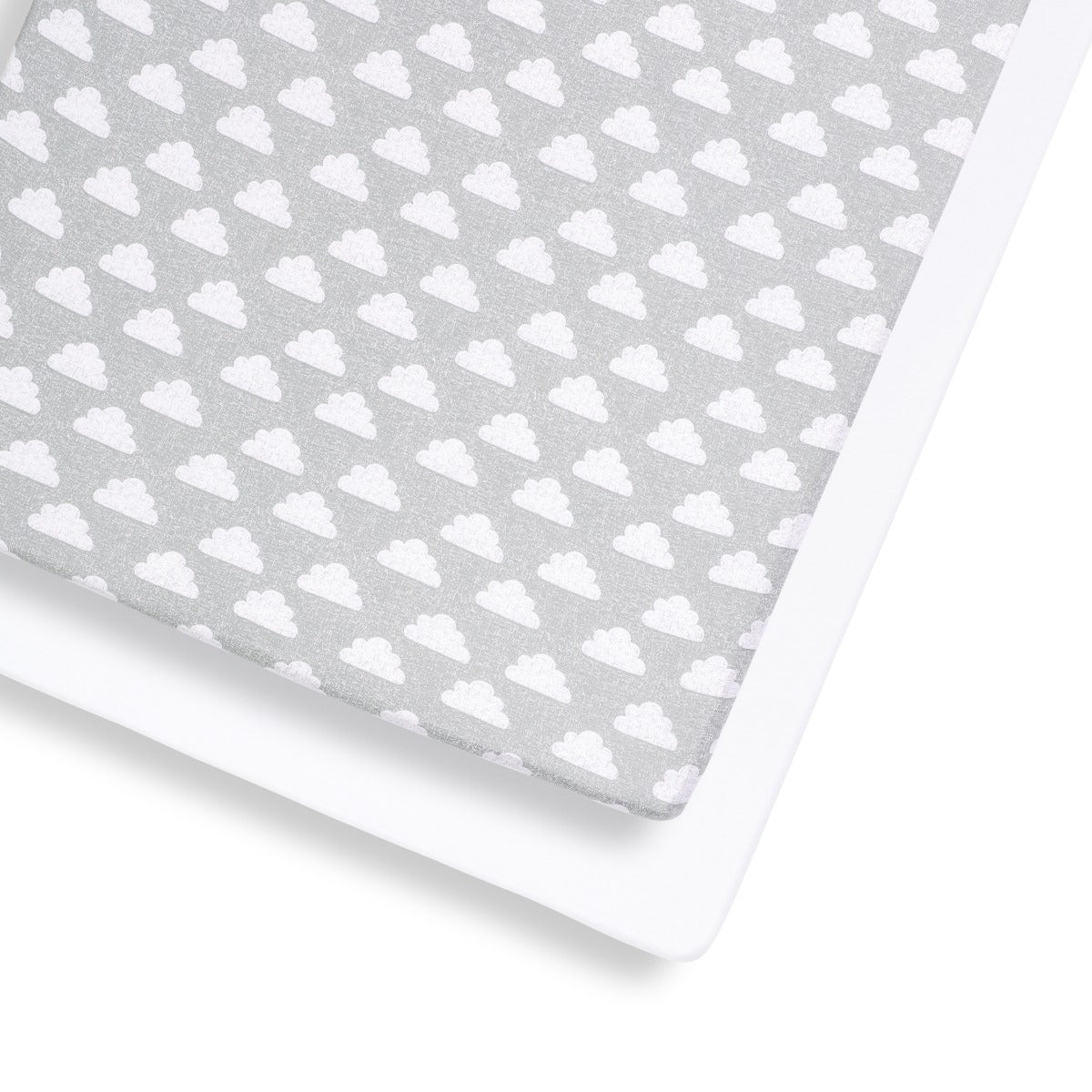 Snuz Pod Cot & Cot Bed Fitted Sheet Pack Of 2 Cloud Nine Snuz Yallatoys