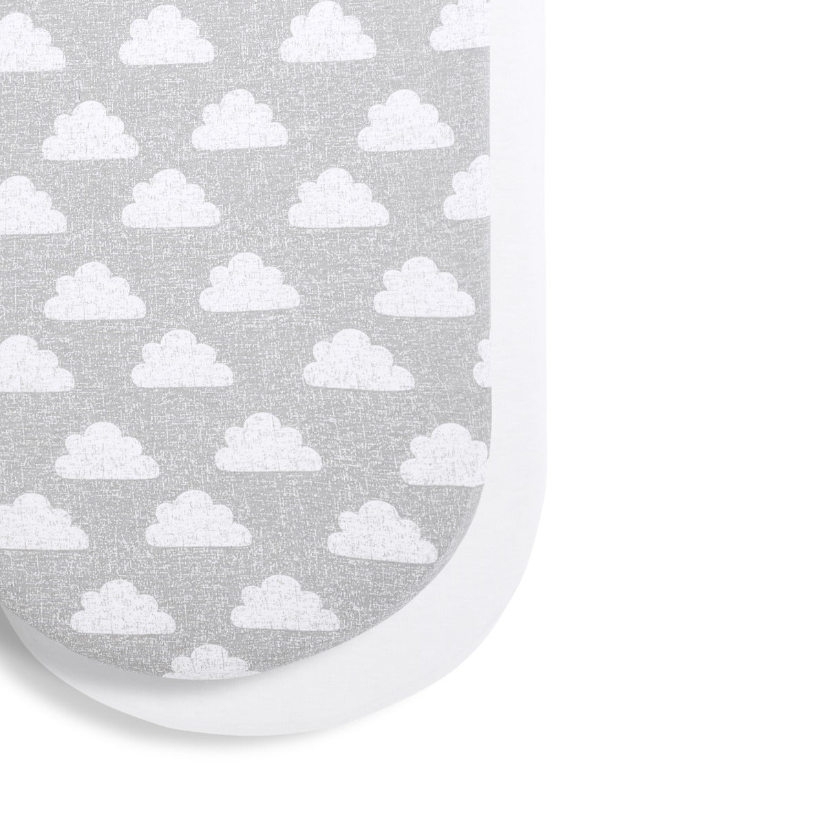 Snuz Pod Moses Basket/Pram Fitted Sheets Pack Of 2 Cloud Nine Snuz Yallatoys