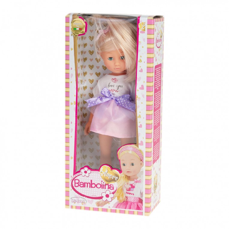 Buy Bambolina Amore 35cm Fashion Doll (Sold Separately Subject to Availability) | Yallatoys.com