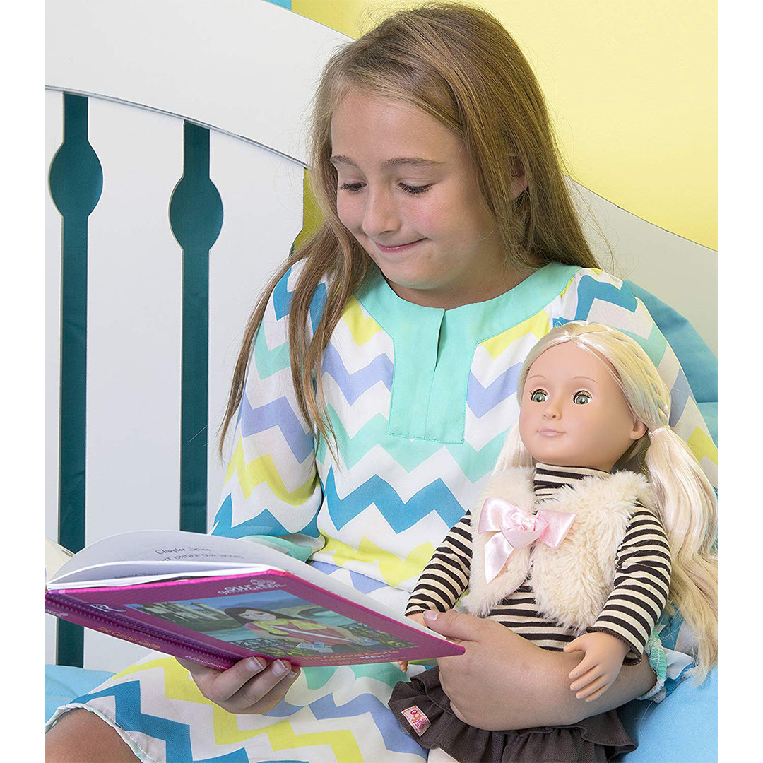 Buy Our Generation Doll with Casual Fur Outfit - Holly | Yallatoys.com