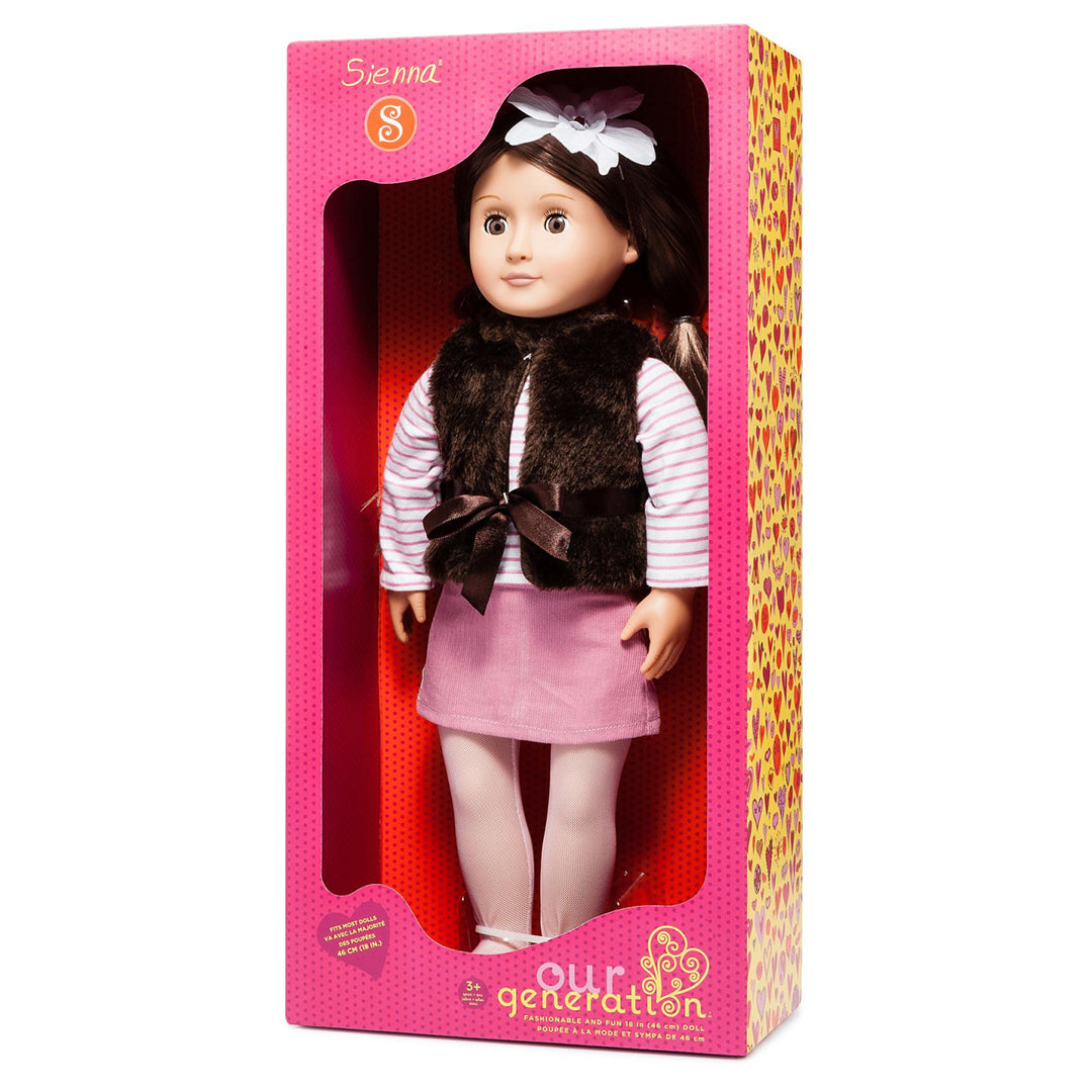 Buy Our Generation Doll With Vest Sienna | Yallatoys.com