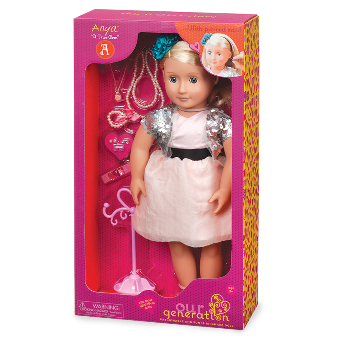 Buy Our Generation Doll Jewelery Doll Anya | Yallatoys.com