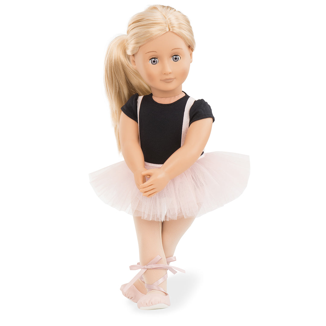 Buy Our Generation Doll Ballet Doll With Tutu Skirt Violet Anna | Yallatoys.com