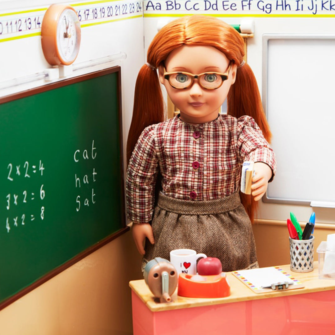 Buy Our Generation Doll With Plain Shirt Skirt April | Yallatoys.com