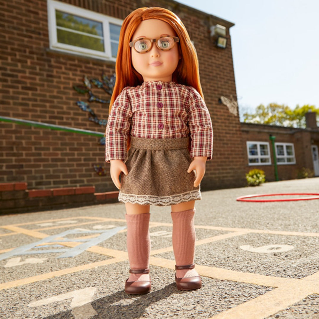 Buy Our Generation Doll With Plain Shirt Skirt April | Yallatoys.com