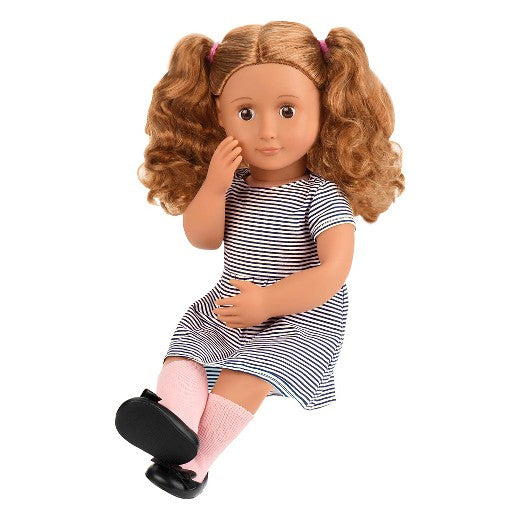 Buy Our Generation Doll Deluxe Isa Diner Doll With Book | Yallatoys.com