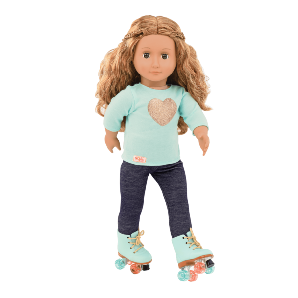 Buy Our Generation Doll Deluxe Isa Diner Doll With Book | Yallatoys.com