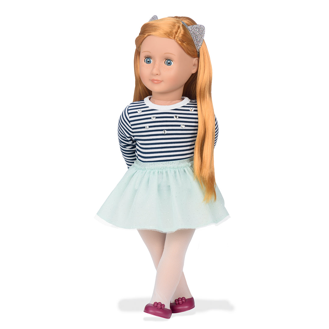 Buy Our Generation Doll With Striped Top Tutu - Arlee | Yallatoys.com