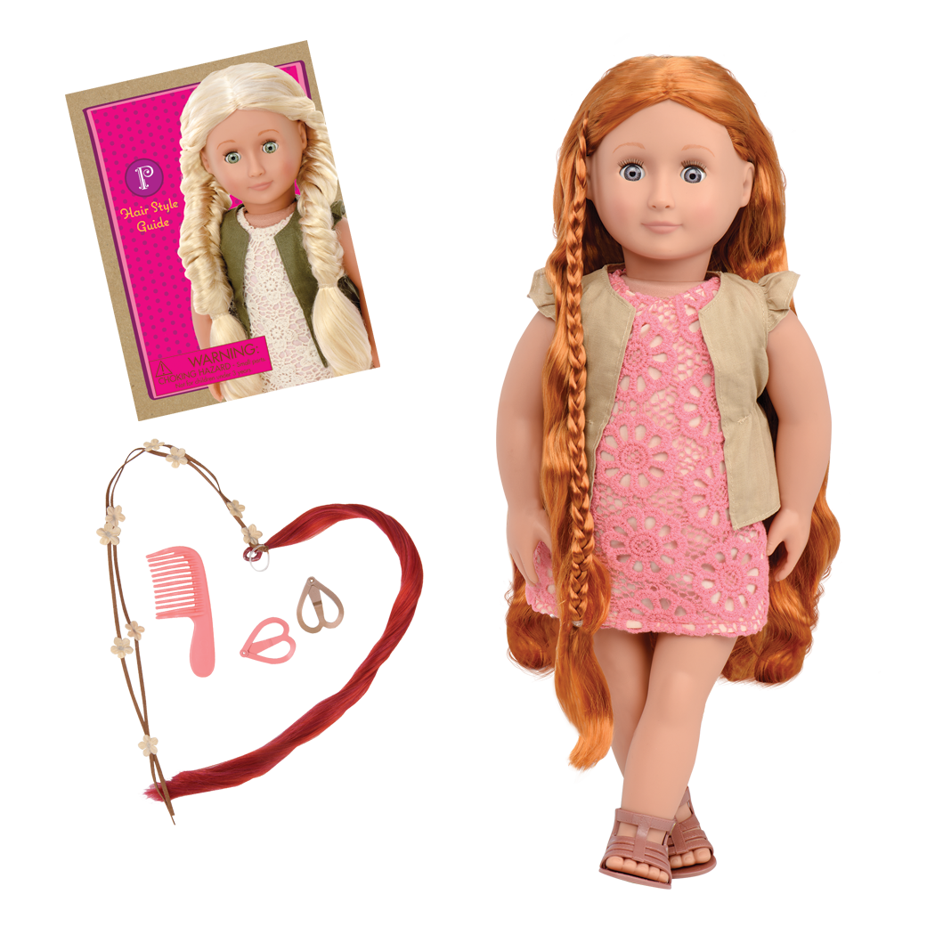 Buy Our Generation Doll Hairgrow Doll Redhead Patience | Yallatoys.com