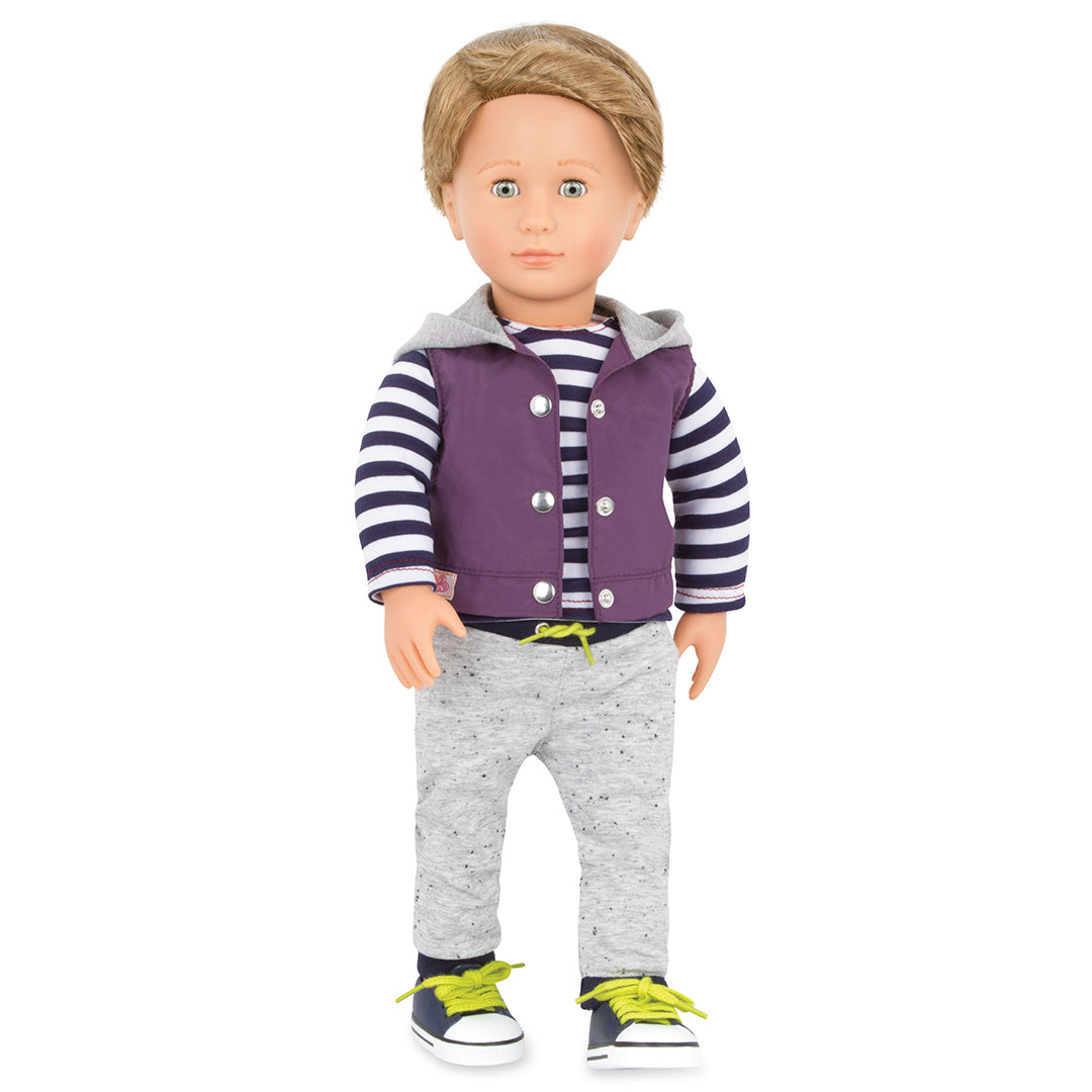 Buy Our Generation Doll Boy Doll with Hoodie Rafael | Yallatoys.com