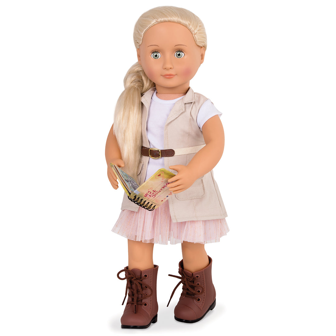 Buy Our Generation Doll Deluxe Safari Doll With Book | Yallatoys.com