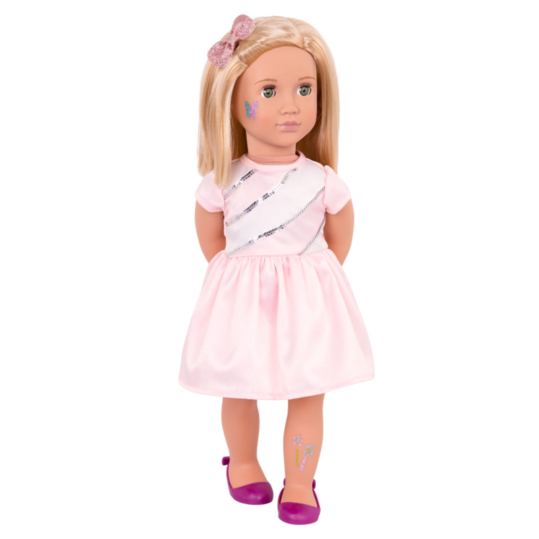 Buy Our Generation Doll With Glitter Tattoo Deco, Rosalyn | Yallatoys.com