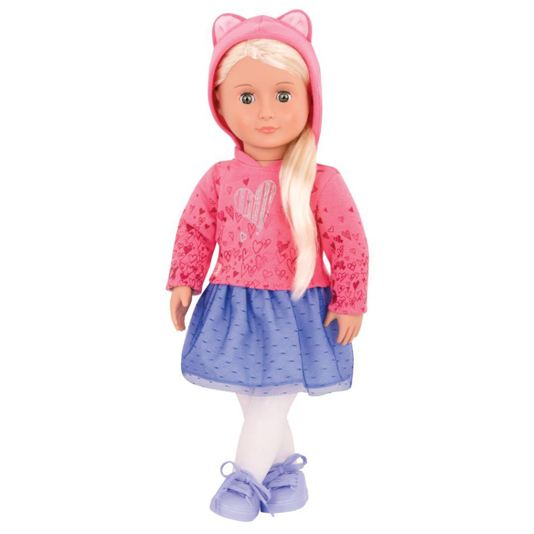 Buy Our Generation Doll With Skirt Hoodie Elizabeth Ann | Yallatoys.com