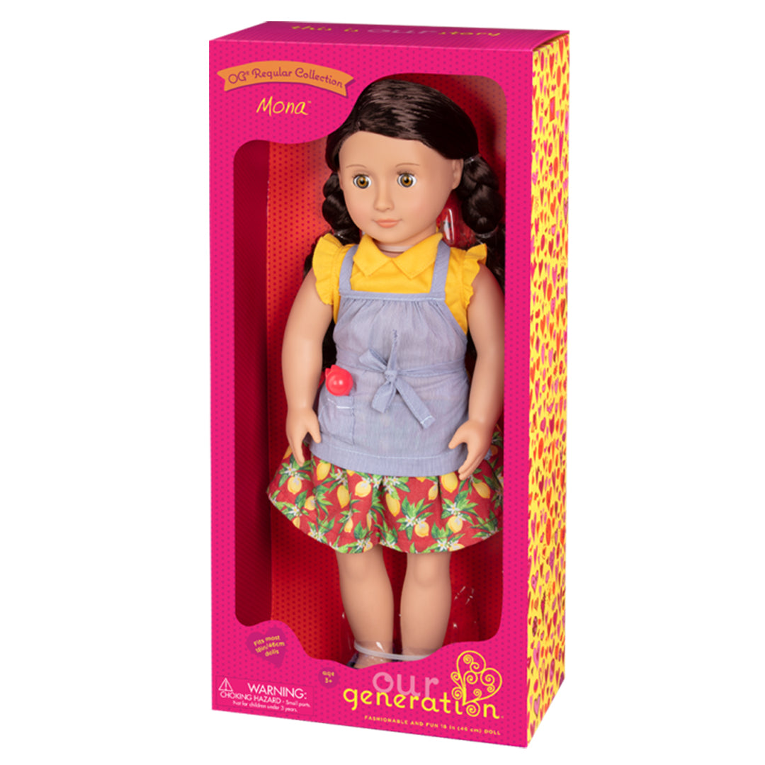 Buy Our Generation Doll Home Cook Doll, Mona | Yallatoys.com