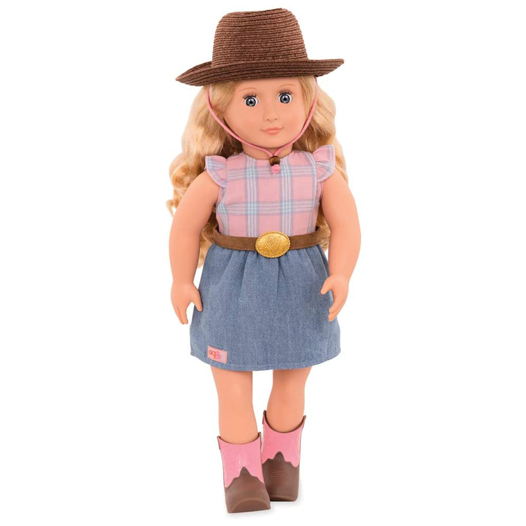 Buy Our Generation Doll Cowgirl Doll With Skirt Lea Rose | Yallatoys.com