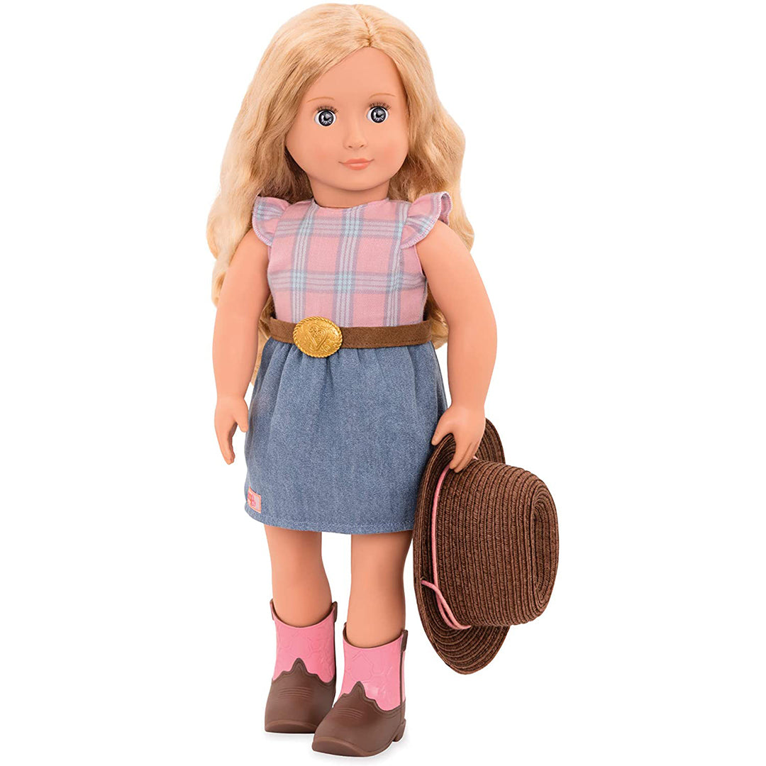 Buy Our Generation Doll Cowgirl Doll With Skirt Lea Rose | Yallatoys.com