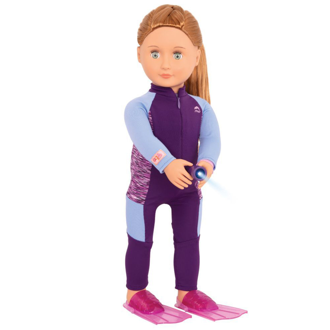 Buy Our Generation Doll Professional Marine Biologist Doll Hattie | Yallatoys.com
