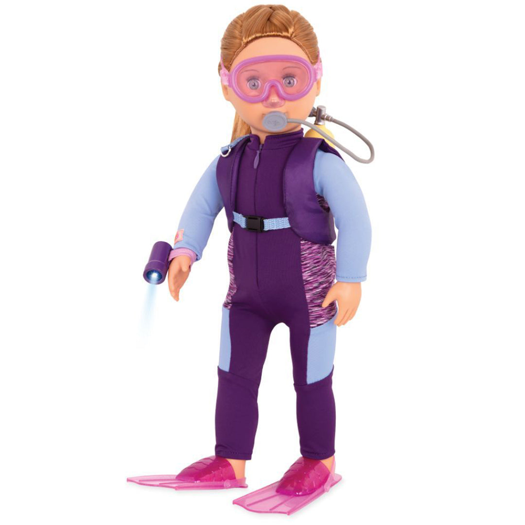 Buy Our Generation Doll Professional Marine Biologist Doll Hattie | Yallatoys.com