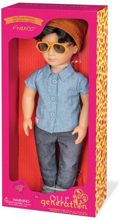 Buy Our Generation Doll Regular Boy Doll Franco | Yallatoys.com