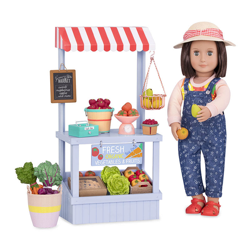Buy Our Generation Doll Deluxe Market Day Set | Yallatoys.com