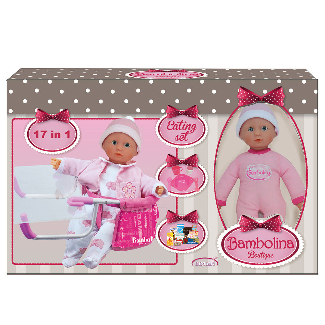 Buy Bambolina Boutique Eating Set 17 In 1 | Yallatoys.com