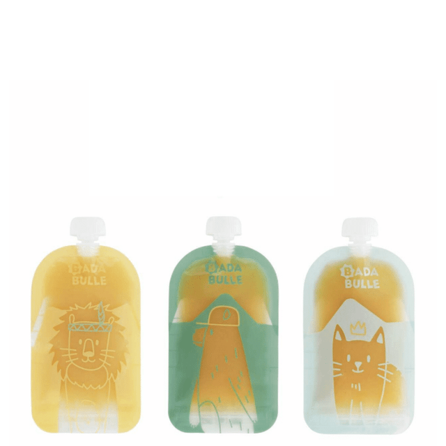 Badabulle Reusable Food Pouches x15 Badabulle Yallatoys