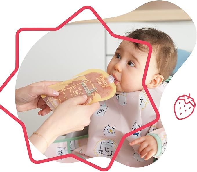 Badabulle Reusable Food Pouches x15 Badabulle Yallatoys