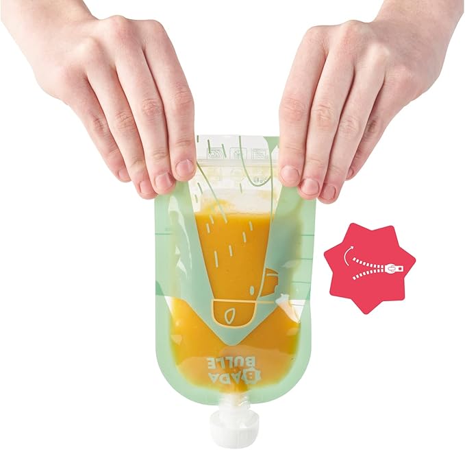 Badabulle Reusable Food Pouches x15 Badabulle Yallatoys