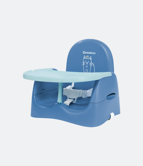 Badabulle Booster Seat Plastic Blue Cat Badabulle Yallatoys