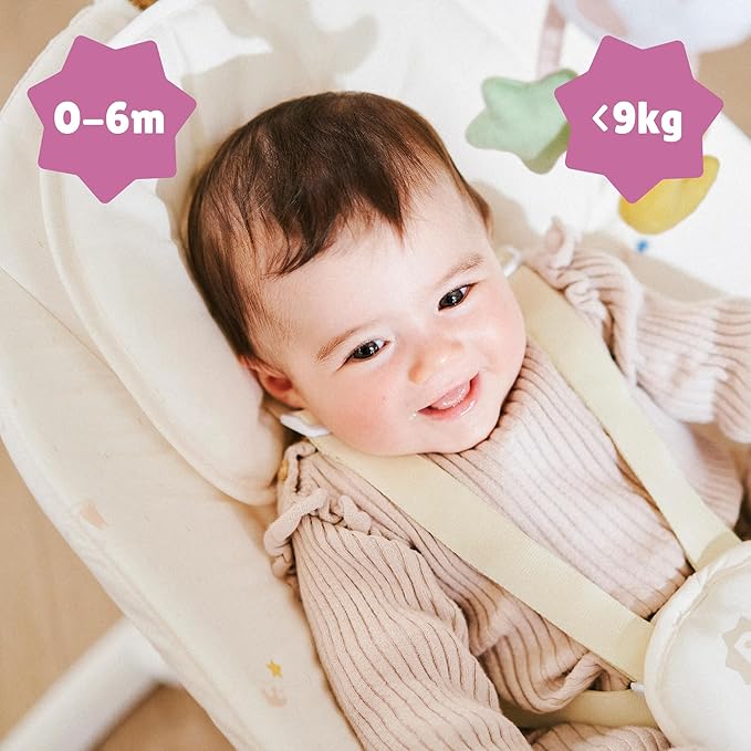 Badabulle Lateral Nursery Baby Swing with remote control Lichen Badabulle Yallatoys