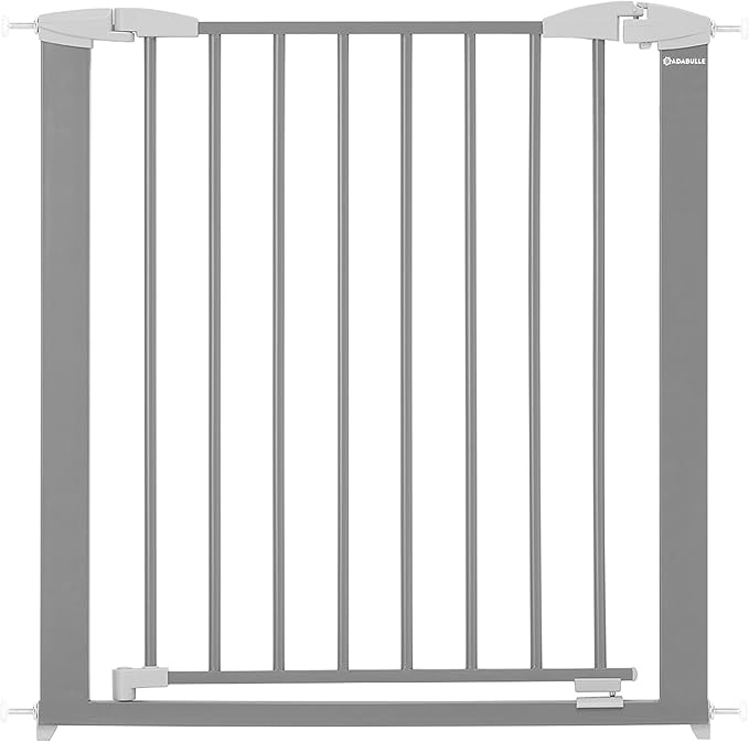 Badabulle Safe And Lock Metal Baby Gate Door And Stair Gates For Baby Badabulle Yallatoys
