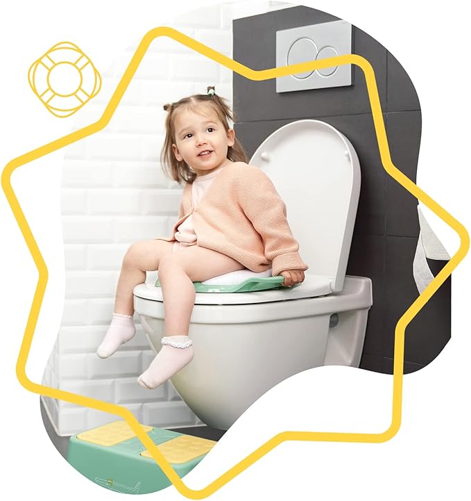 Badabulle Comfortable Potty Training Toilet seat Reducer with Handles Badabulle Yallatoys