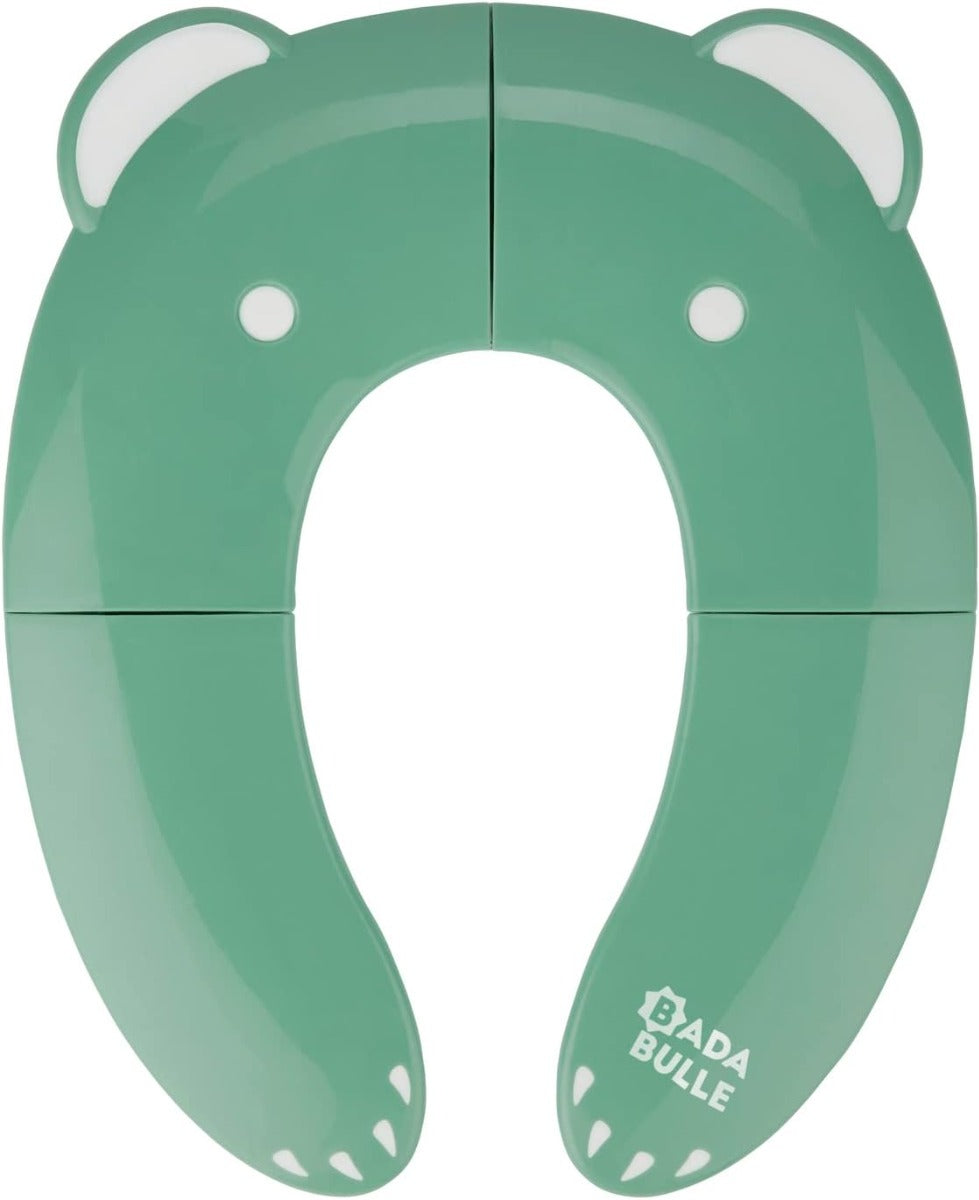 Badabulle Potty Training Folding Toilet Seat Reducer Green Badabulle Yallatoys