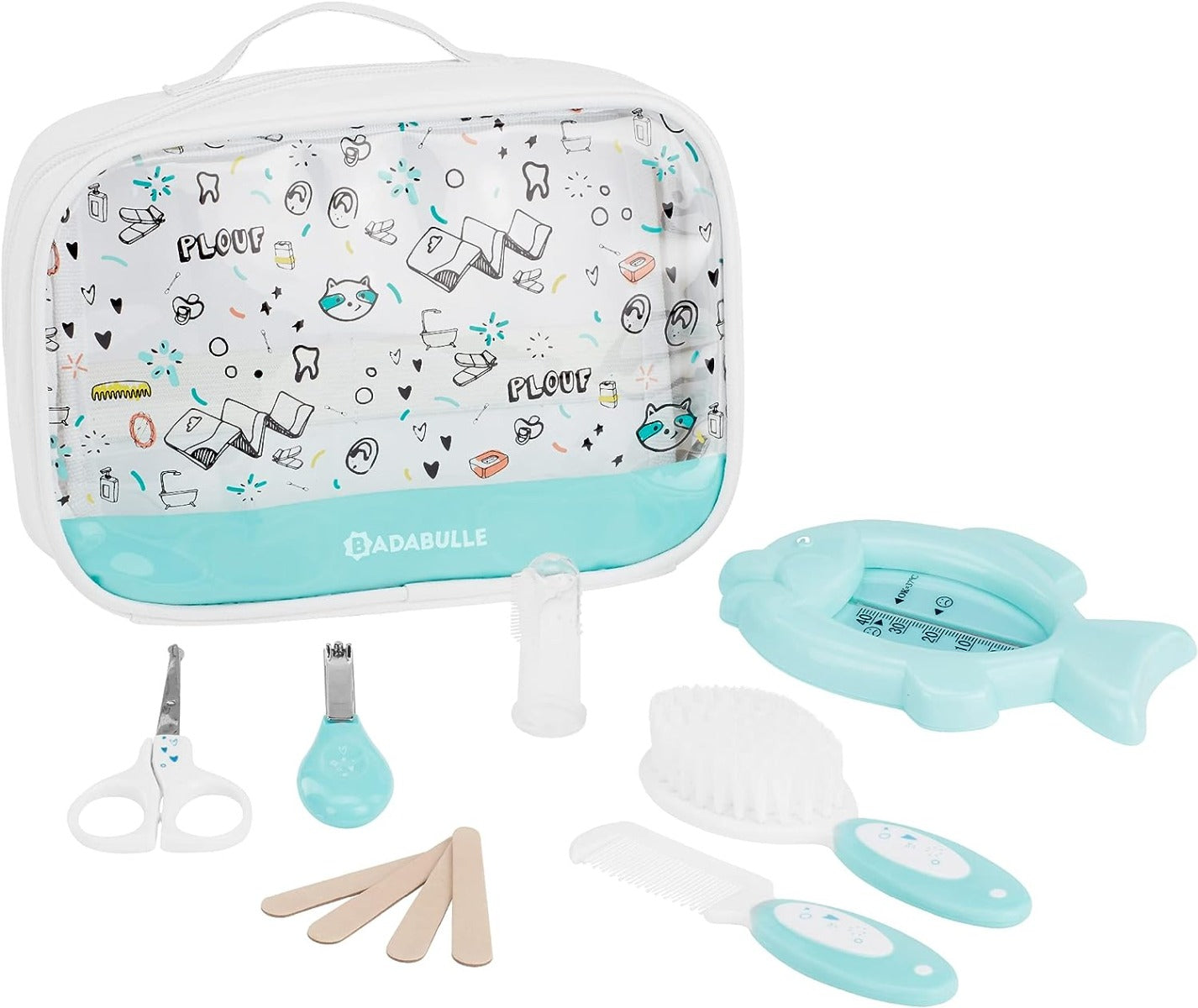 Badabulle Grooming Kit 7Pcs Cum Toiletry Bag Badabulle Yallatoys