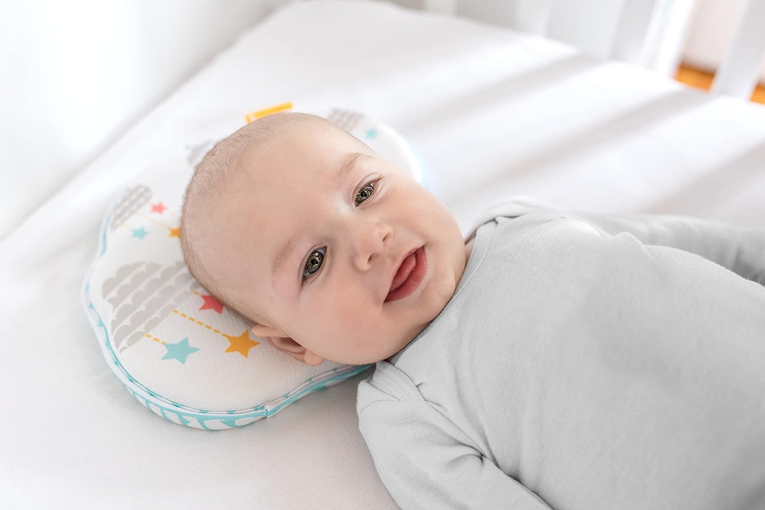 Badabulle Baby Pillow Ergonomic and Protective for Baby Head Badabulle Yallatoys